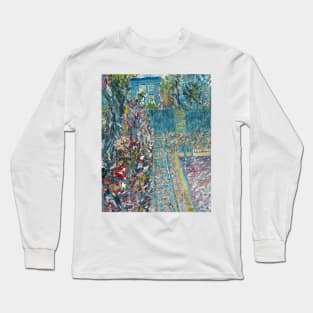 GARDEN,HOUSE and SWIMMING POOL Long Sleeve T-Shirt